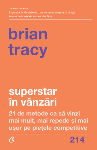 Carti pentru adulti si adolescenti - Superstar în vânzări, autor Brian Tracy
