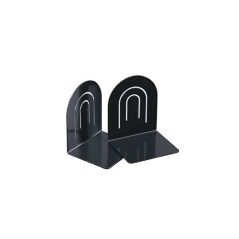 Articole pentru birou - Suport carti/opritor Eagle 9354, 154x125x108mm, metalic, negru, set 2 buc