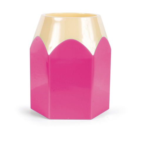 Suport creioane si pixuri, sub forma de creion, 4 culori disponibile (blister), copii varsta 3 ani+,6 ani+,8 ani+ [4]