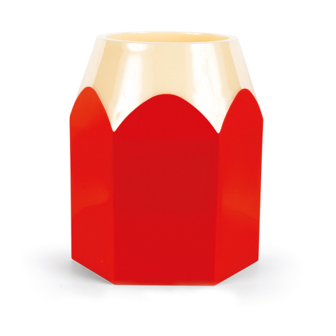 Suport creioane si pixuri, sub forma de creion, 4 culori disponibile (blister), copii varsta 3 ani+,6 ani+,8 ani+ [2]