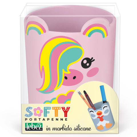 Suport creioane Softy din silicon moale, 3 modele (9 buc/display) varsta 3 ani+,6 ani+,8 ani+ [3]
