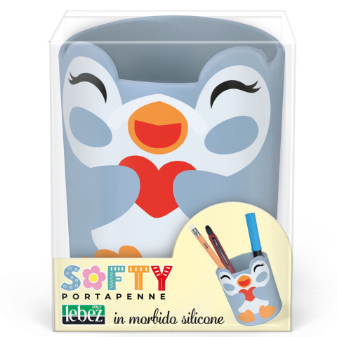 Suport creioane Softy din silicon moale, 3 modele (9 buc/display) varsta 3 ani+,6 ani+,8 ani+ [4]