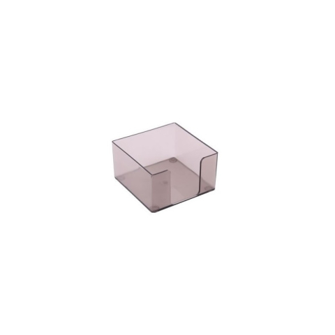 Articole pentru birou - Suport cub hartie Ark 567, 85x85mm, fume