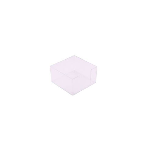 Articole pentru birou - Suport cub hartie Ark 567, 85x85mm, transparent