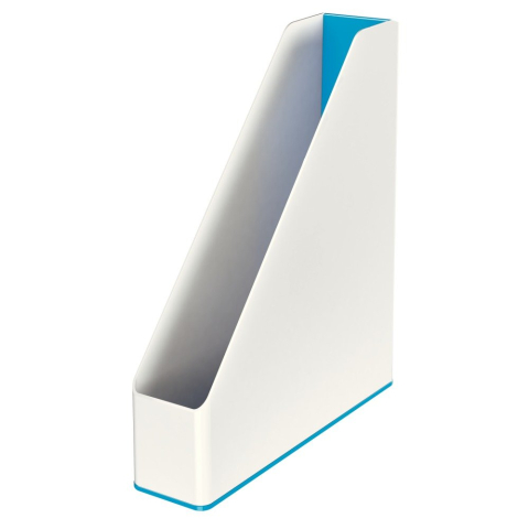Suport documente plastic albastru metalizat/alb wow leitz [1]