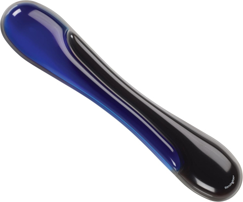 Articole pentru birou - Suport ergonomic duo gel pentru incheietura mainii albastru-negru kensington