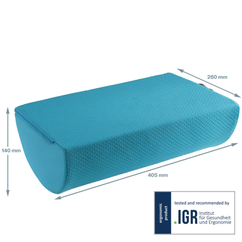 Suport ergonomic pentru picioare albastru cosy leitz [4]