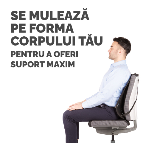Suport ergonomic pentru spate mesh fellowes [4]