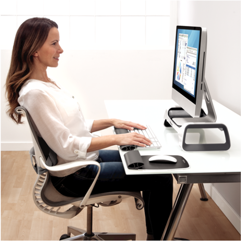 Suport incheietura i-spire gri rocker fellowes [3]