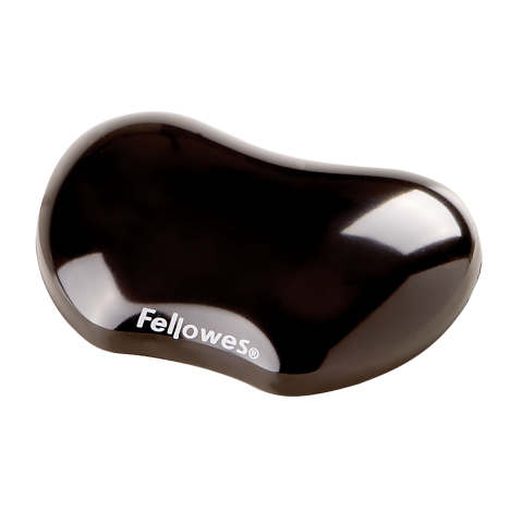 Articole pentru birou - Suport incheieturi negru gel crystal fellowes