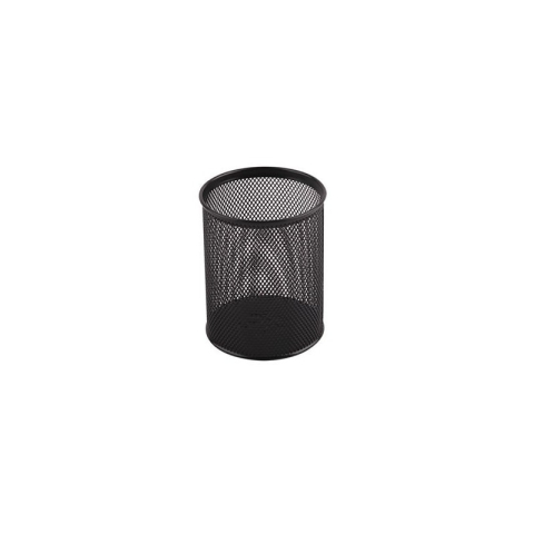 Alte accesorii de birou - Suport instrumente de scris Office Cover 802, cilindric, plasa metalica, negru