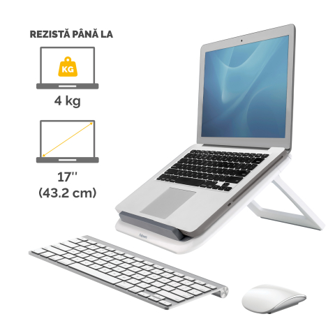 Suport laptop i-spire quick-list alb fellowes [4]