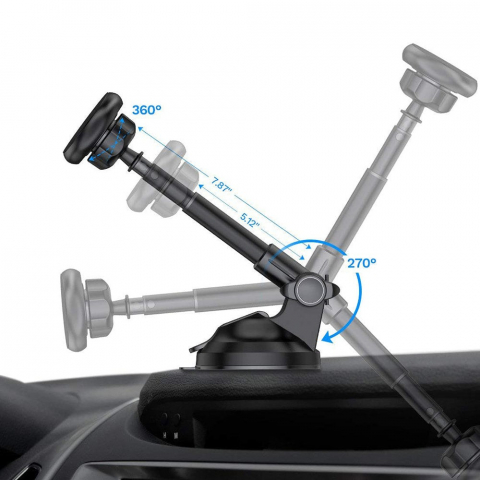 Suport magnetic universal de telefon Tellur MUM, negru [2]