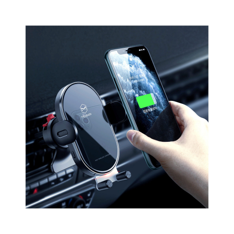 Suport Mcdodo Auto Space Series cu Wireless Charger 15W Black [7]