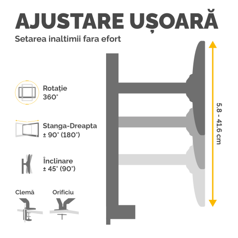 Suport monitor 2 brate reflex fellowes [1]
