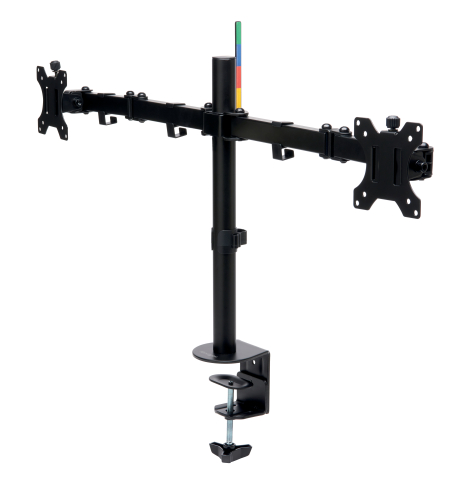 Articole pentru birou - Suport monitor smartfit 2 brate ajuslabile negru kensington