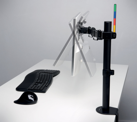 Suport monitor smartfit brat ajuslabil negru kensington [2]