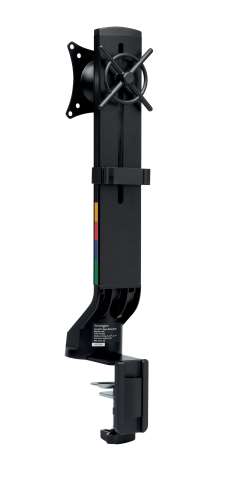 Suport monitor smartfit brat ajustabil fixare pe birou negru kensington [1]