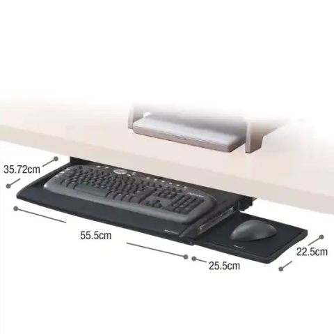 Suport pentru tastatura deluxe fellowes [1]