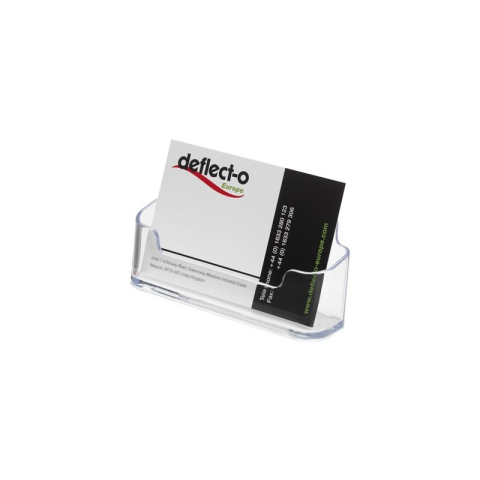 Alte accesorii de birou - Suport plastic Deflecto, DE70101, pentru carti de vizita