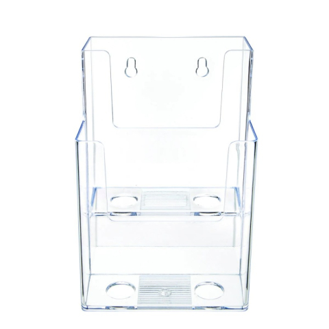 Suport plastic Deflecto, LHPA421, A4, 2 compartiment, pentru cataloage, reviste [3]