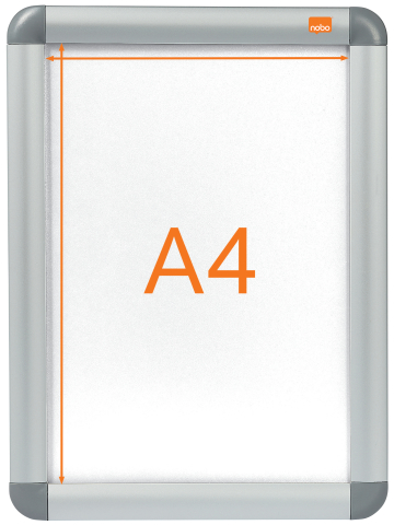 Suport rama cu clip aluminiu a4 nobo [2]