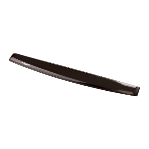 Articole pentru birou - Suport tastatura si incheieturi negru gel crystal fellowes