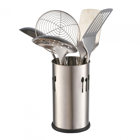 Suport ustensile inox, d:10 x 18 cm,vanora home [1]