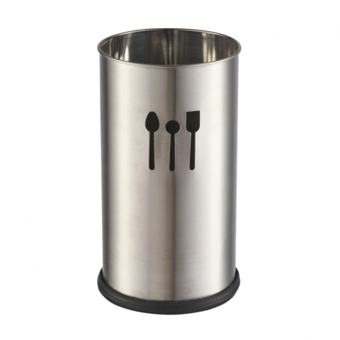 Suporturi tacamuri - Suport ustensile inox, d:10 x 18 cm,vanora home