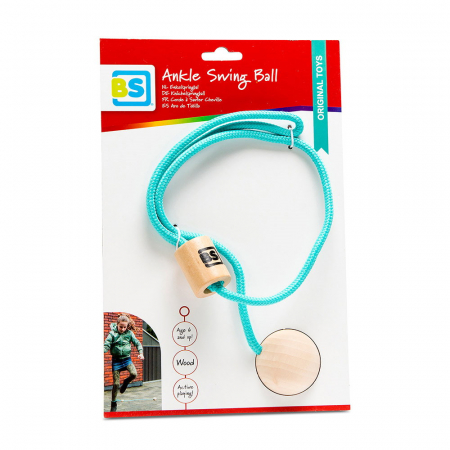 Jucării motrice și de exterior - Swing Ball, coarda cu minge pentru glezna, 6+ ani