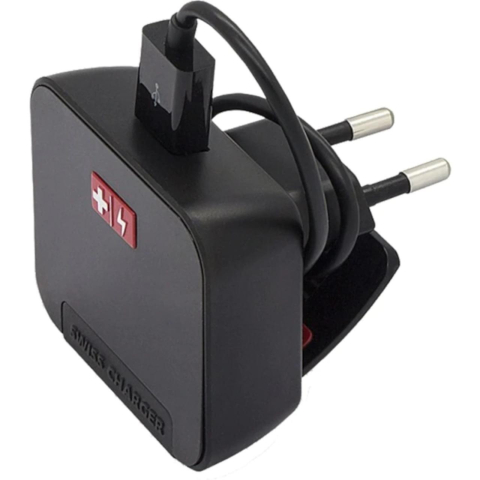 Swiss Charger Set Incarcator Retea 1A (stand si cablu MicroUSB inclus ) [2]