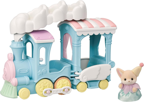 Jucării și Jocuri pentru copii - Sylvanian Families-Trenulet Si Vulpita Fennec