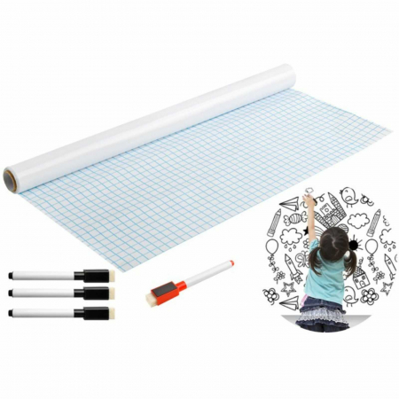 Birotică și Papetărie - Tabla de Scris, Autocolanta, Whiteboard de Tip Tapet Sticker de Lipit pe Perete
