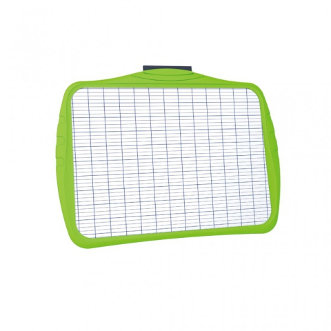Tabla de scriere Keyroad KR972016 / KR971184, 22x28.8cm, 2 fete (alb, patratele), + marker si burete [1]