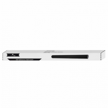 Tabla de scris autocolanta pentru multiple suprafete, tip tapet, reutilizabila, creta inclusa, usor de lipit, 45 x 200 cm, negru [12]