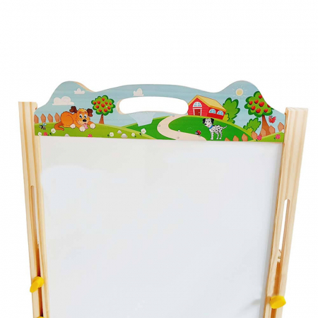 Tabla Magnetica Educativa cu 2 Fete ⭐ Litere si Cifre Magnet [4]