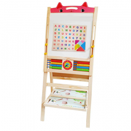 Tabla Magnetica Educativa cu 2 Fete ⭐ Litere si Cifre Magnet [1]
