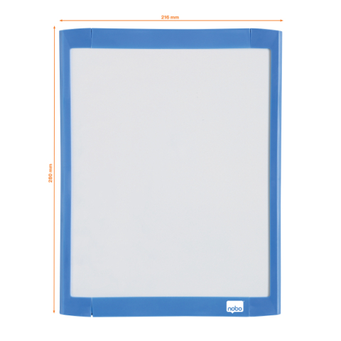 Tabla magnetica 21*28 cm + accesorii alba rama color nobo [2]