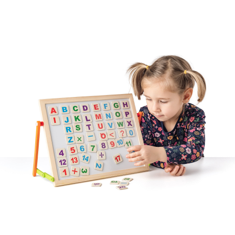 Tabla magnetica de pus pe masa cu alfabetar, copii varsta 3 ani+,6 ani+,8 ani+ [9]