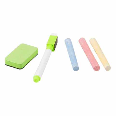 Tabla magnetica educativa cu puzzle animale, 108 piese, tabla dubla magnetica si creta, 3+ ani [10]