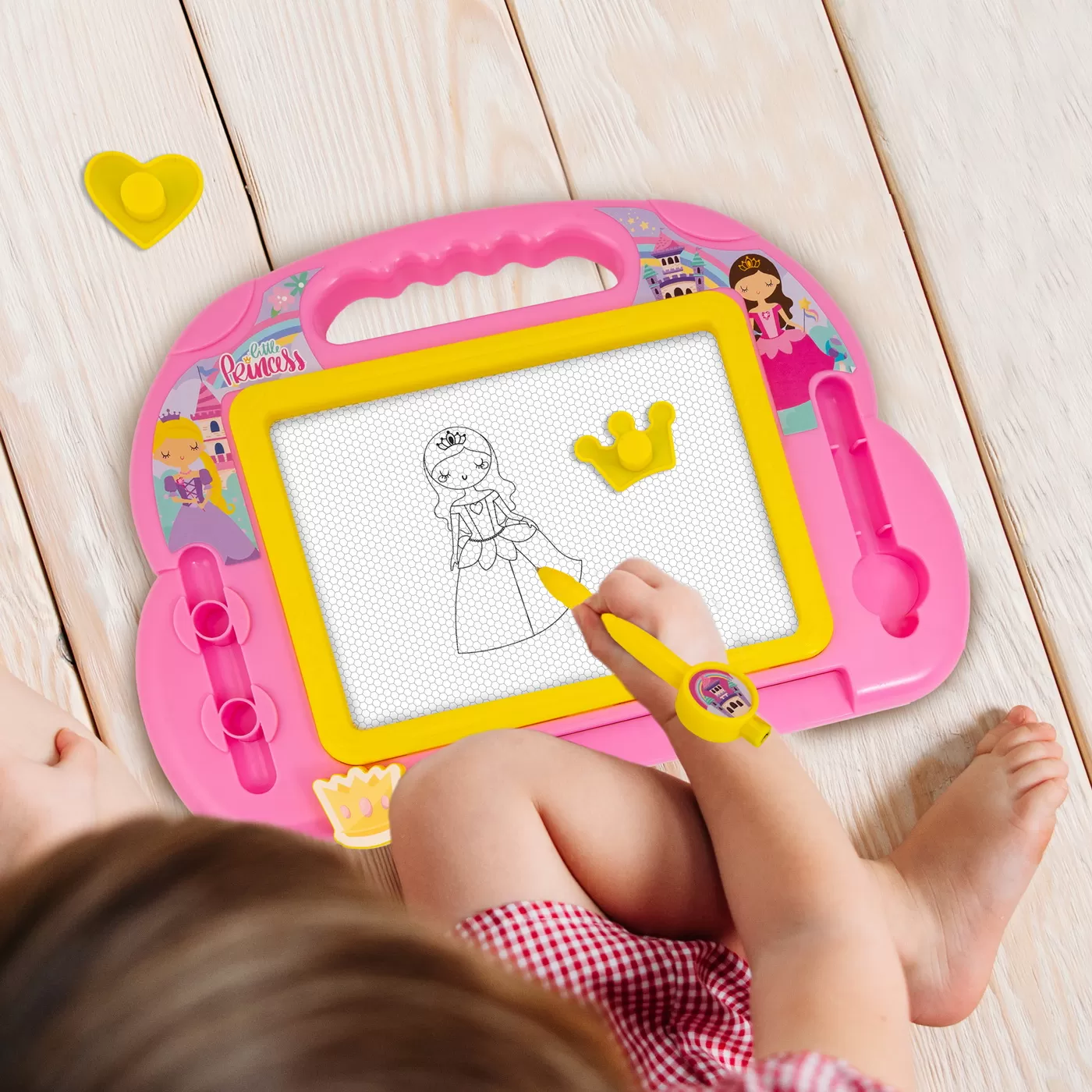 Tabla magnetica Magic Scribbler baby Princess, As Games, varsta de la 3 ani la 12 ani [1]
