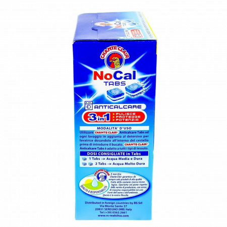 Tablete Anti Calcar Masina de Spalat, ChanteClair NoCal, 20 buc [1]