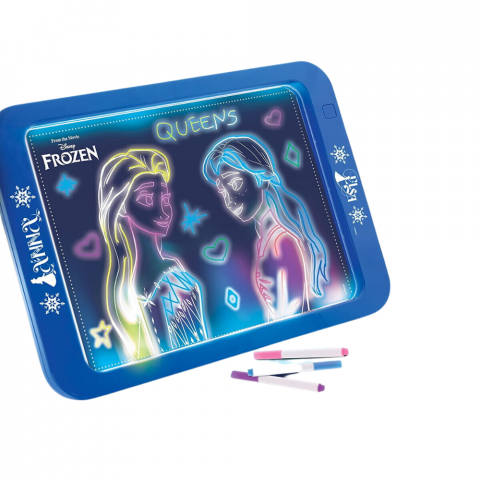 Jucării și Jocuri pentru copii - Tablita Frozen pentru desen cu LED