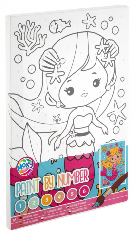 Art & Craft si Artizanat - Tablou pictura pe numere - Sirena