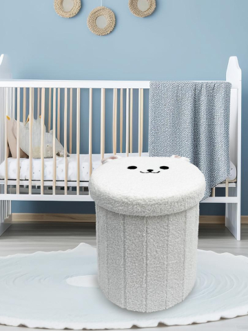 Camera copilului - Taburet figurina urs polar 30x37.5 cm