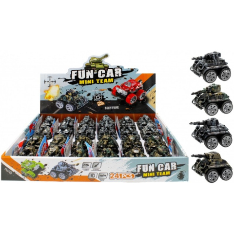 Jucării și Jocuri pentru copii - Tanc militar MegaCreative 482295, diverse modele, metal, 3+ ani