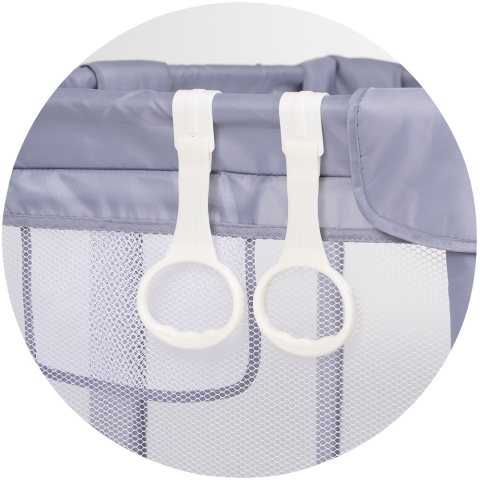 Tarc de joaca Chipolino Lotus 180x120 cm grey [3]