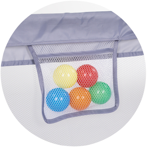 Tarc de joaca Chipolino Lotus 180x120 cm grey [4]