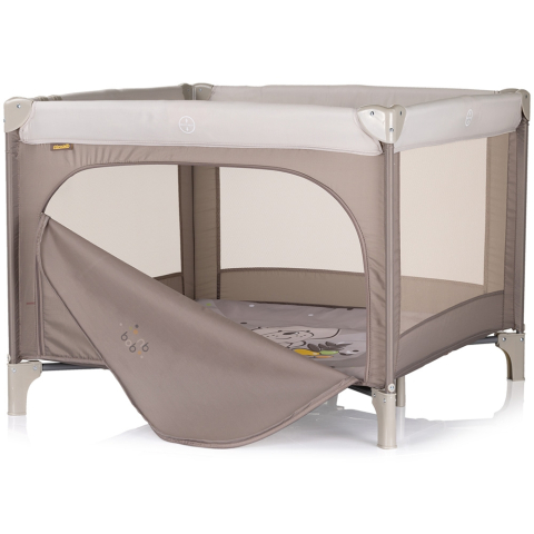 Tarc de joaca pliabil Chipolino Pop Up Bear beige [1]