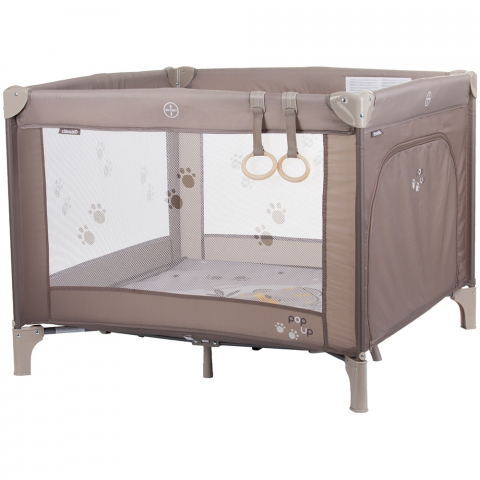 Camera copilului - Tarc de joaca pliabil Chipolino Pop Up Tiger beige